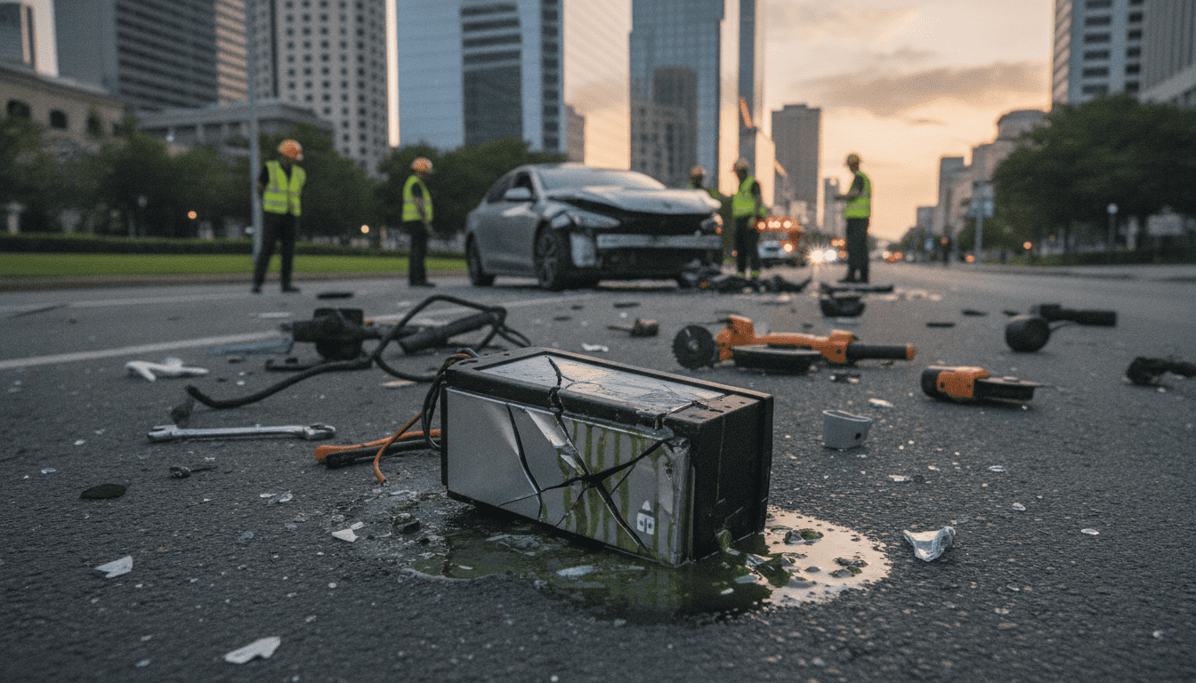 Batterie beschädigt nach Unfall schnell verkaufen bei Stromautoverkaufen