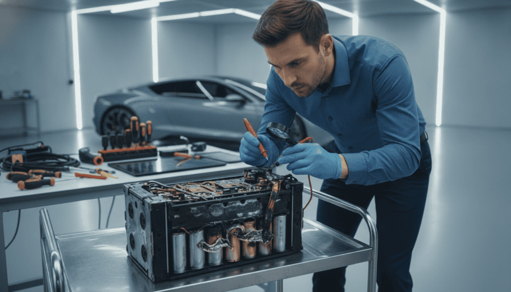 Elektroauto Akkuschaden sicher verkaufen bei stromautoverkaufen.de