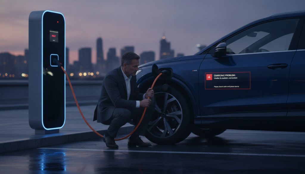 Audi Q4 e-tron Ladeproblem verkaufen