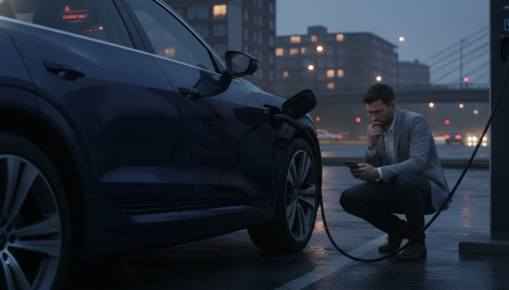 Audi e-tron Ladeproblem verkaufen