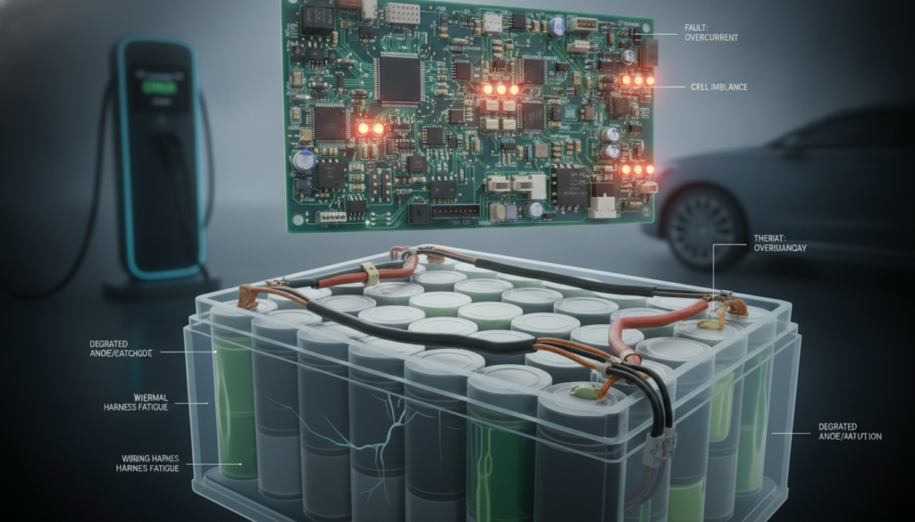 Batterie und Ladeelektronik als Fehlerquellen