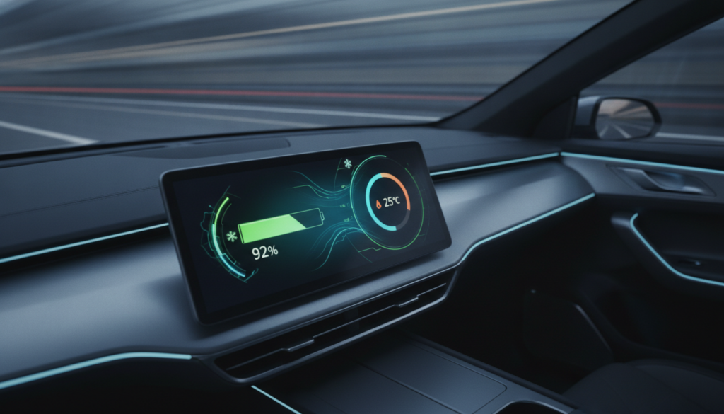 Batterie und Temperatur beim Elektroauto