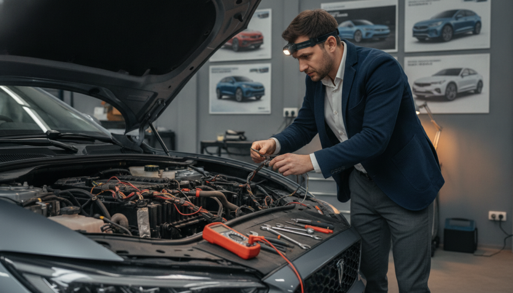 Batterieheizung Elektroauto defekt
