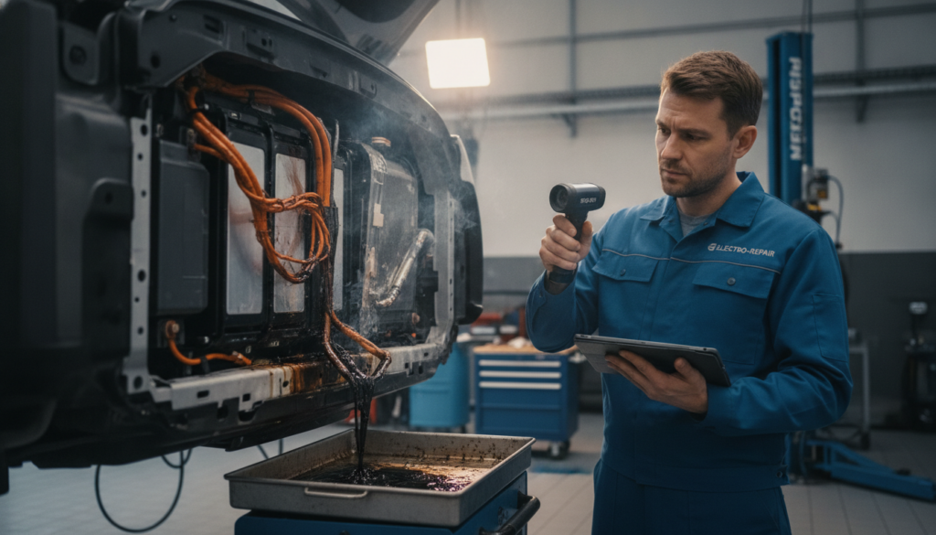 Batteriekühlung Elektroauto defekt