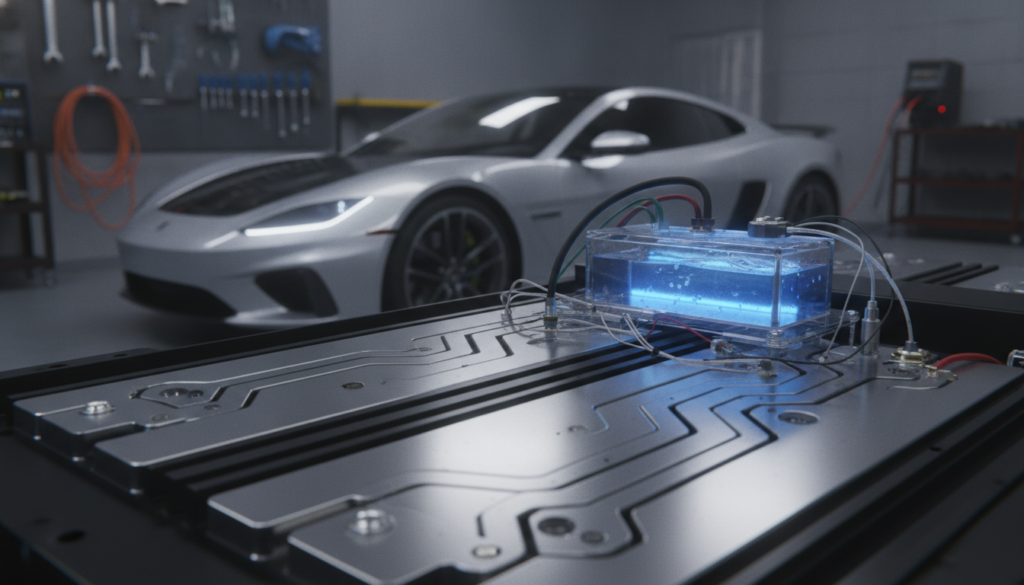 Batteriekühlung im Elektrofahrzeug
