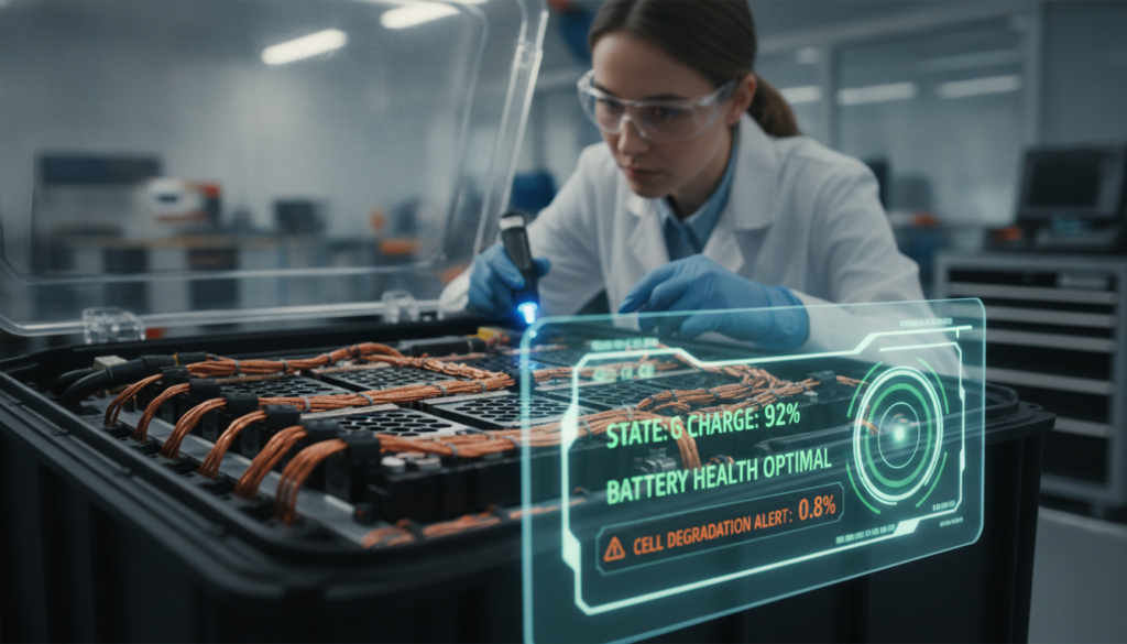 Batteriezustand und Alterung bei Elektrofahrzeugen