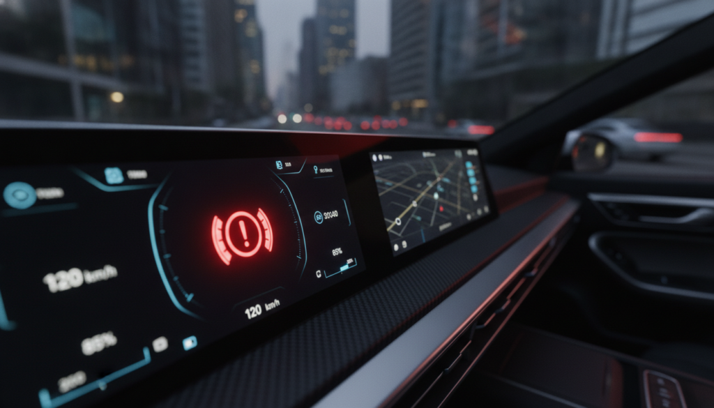 Bremsanlage Warnmeldung Elektroauto