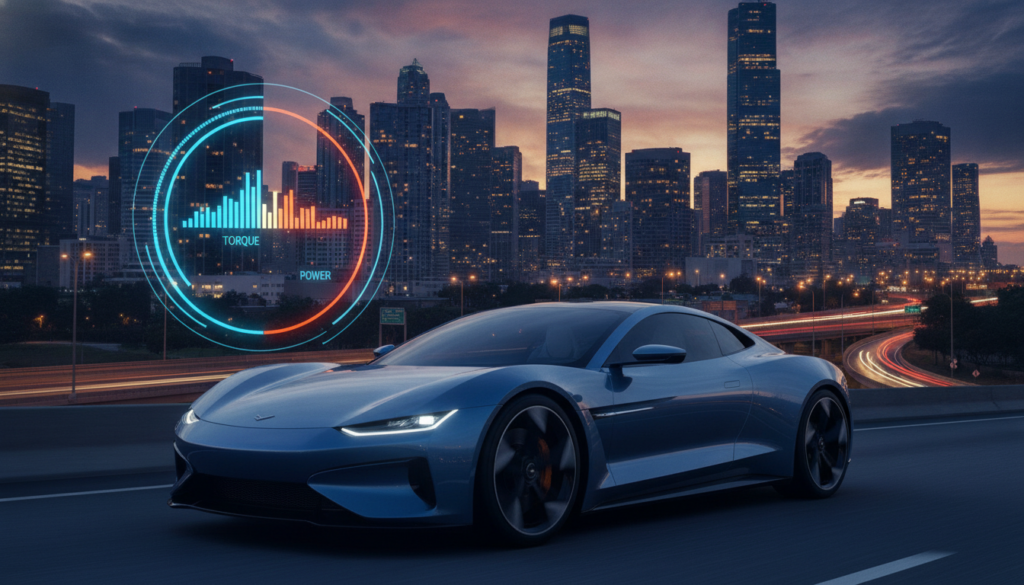 Drehmoment und Leistung im Elektroauto