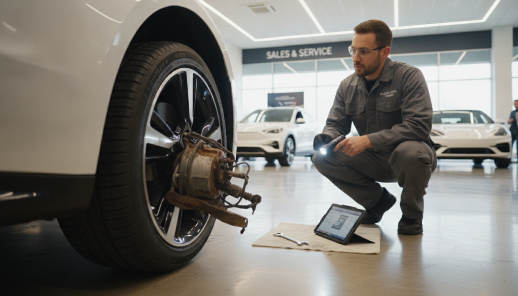 E-Auto Achsschaden verkaufen