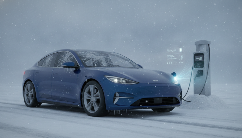 E-Auto Energieverbrauch bei Kälte