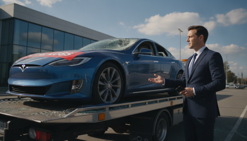 E-Auto Totalschaden verkaufen