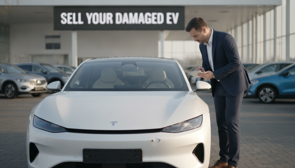 Elektroauto Karosserieschaden verkaufen