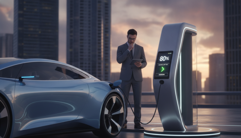 Elektroauto lädt nur bis 80 Prozent