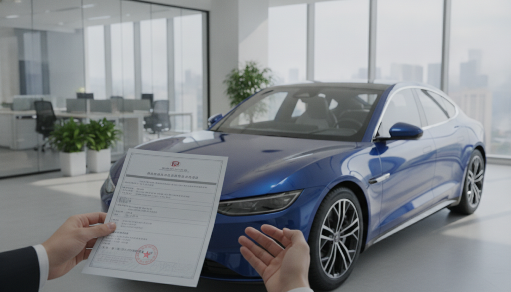 Elektroauto mit ausländischen Papieren verkaufen