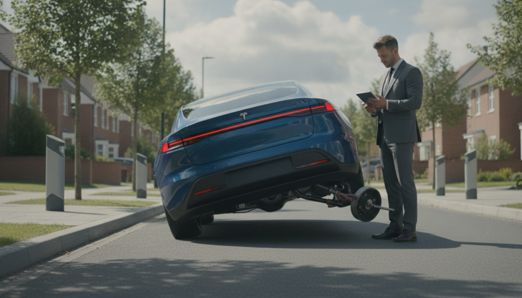 Elektroauto mit defektem Hinterachsantrieb verkaufen