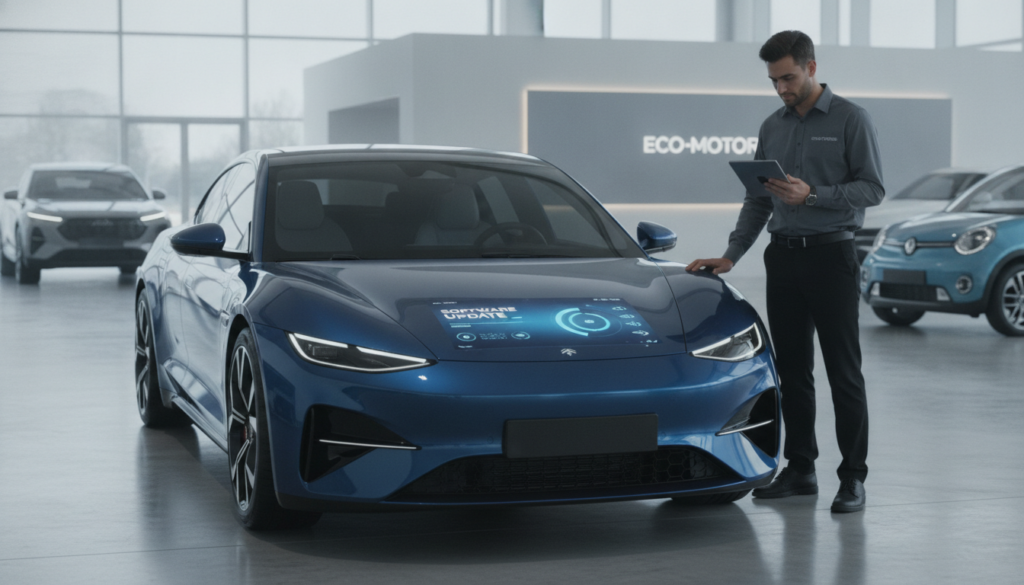 Elektroauto offene Software Updates verkaufen
