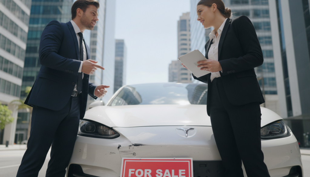 Elektroauto verkaufen trotz Schaden