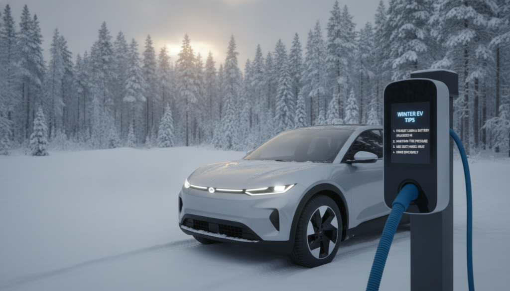 Energiespartipps für Elektroautos im Winter