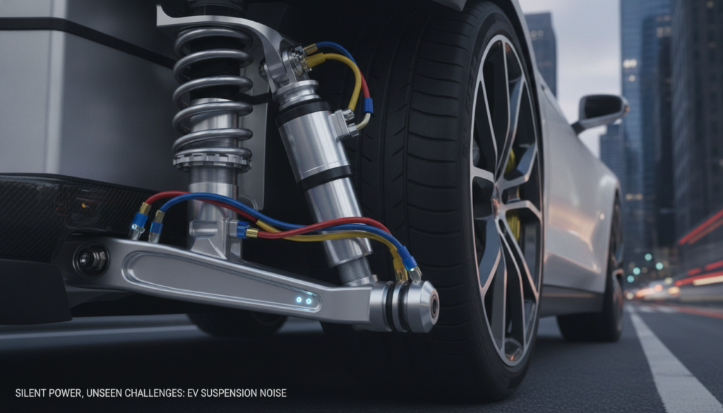 Fahrwerk poltert Elektroauto