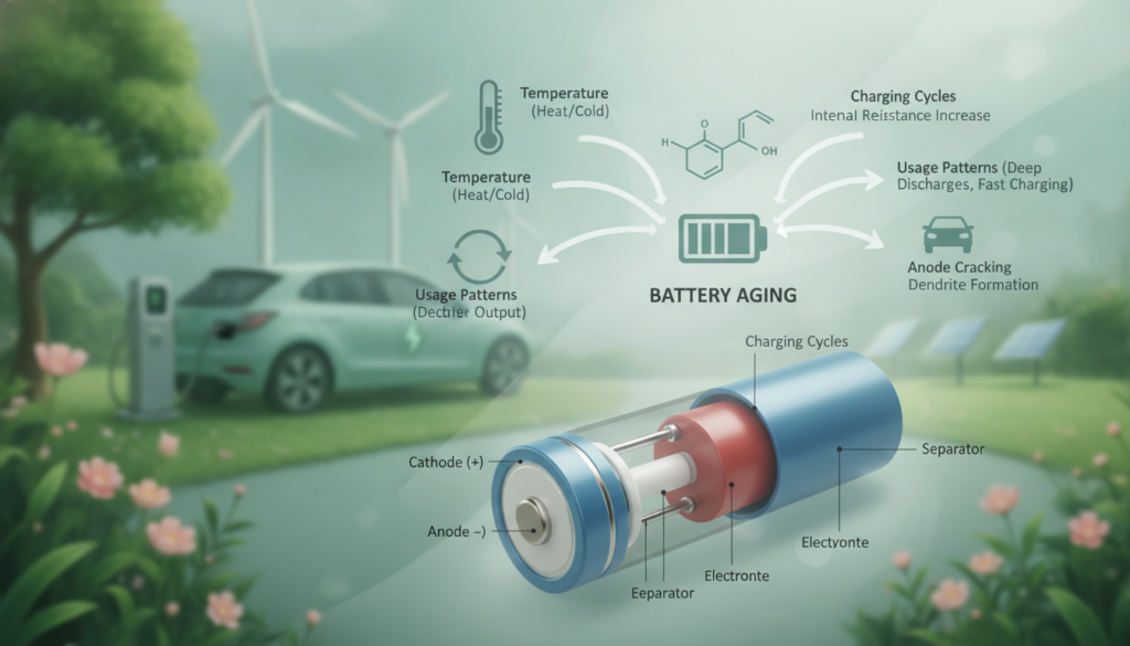Faktoren der Batteriealterung