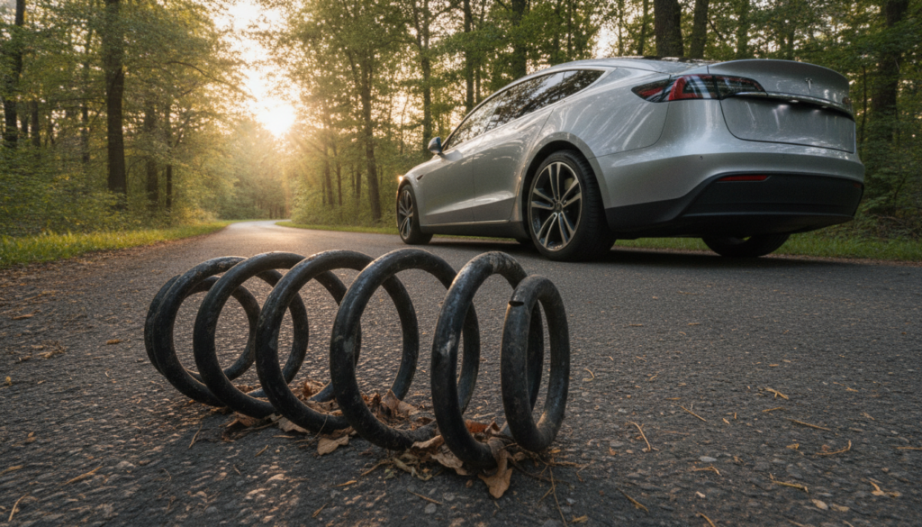 Feder gebrochen Elektroauto