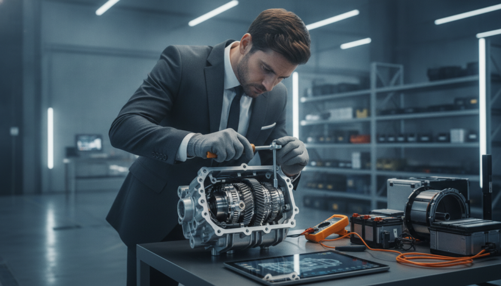 Getriebe Geräusche Elektroauto