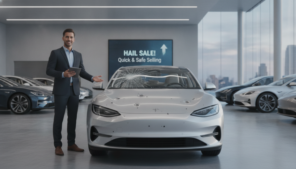Hagelschaden Elektroauto verkaufen