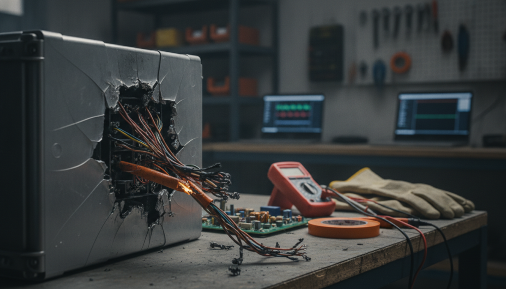 Isolationsfehler Elektroauto Batterie