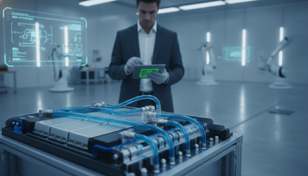 Kühlmittel Batterie Elektroauto Verlust
