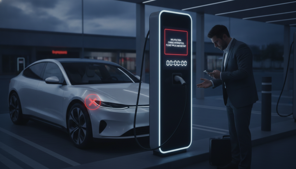 Lade Timer funktioniert nicht Elektroauto