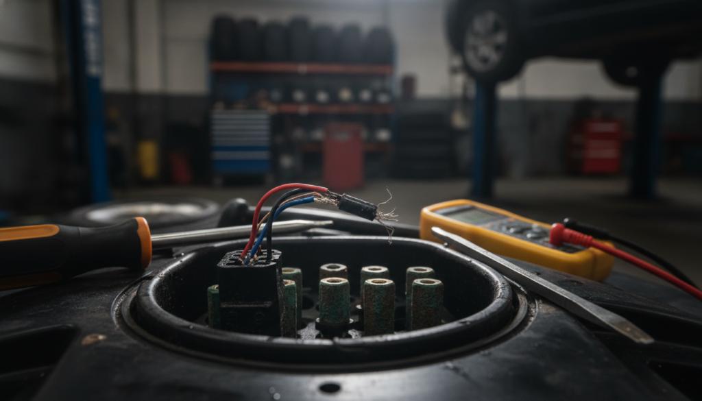 Ladebuchse Temperatursensor defekt