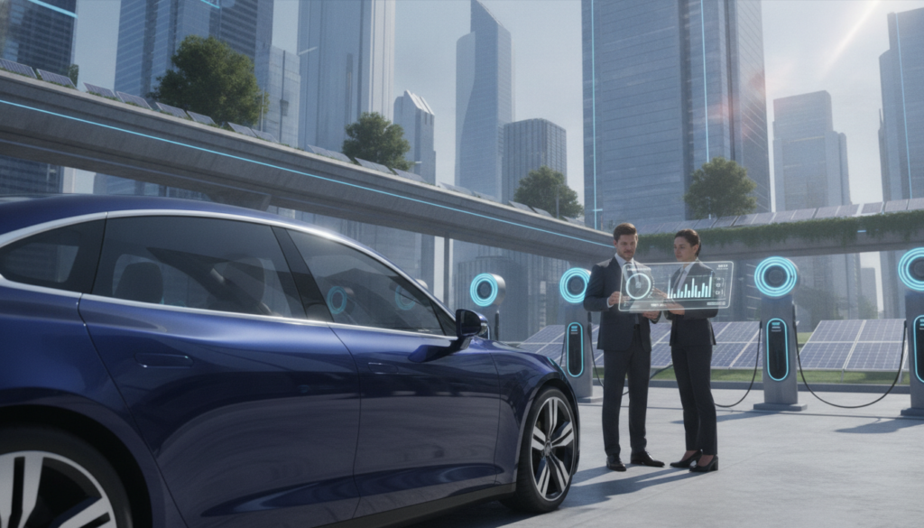 Ladehistorie Elektroauto Verkauf