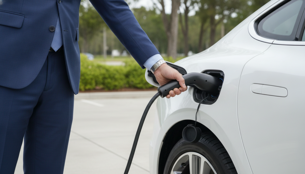 Ladekabel sicher vom Elektroauto trennen