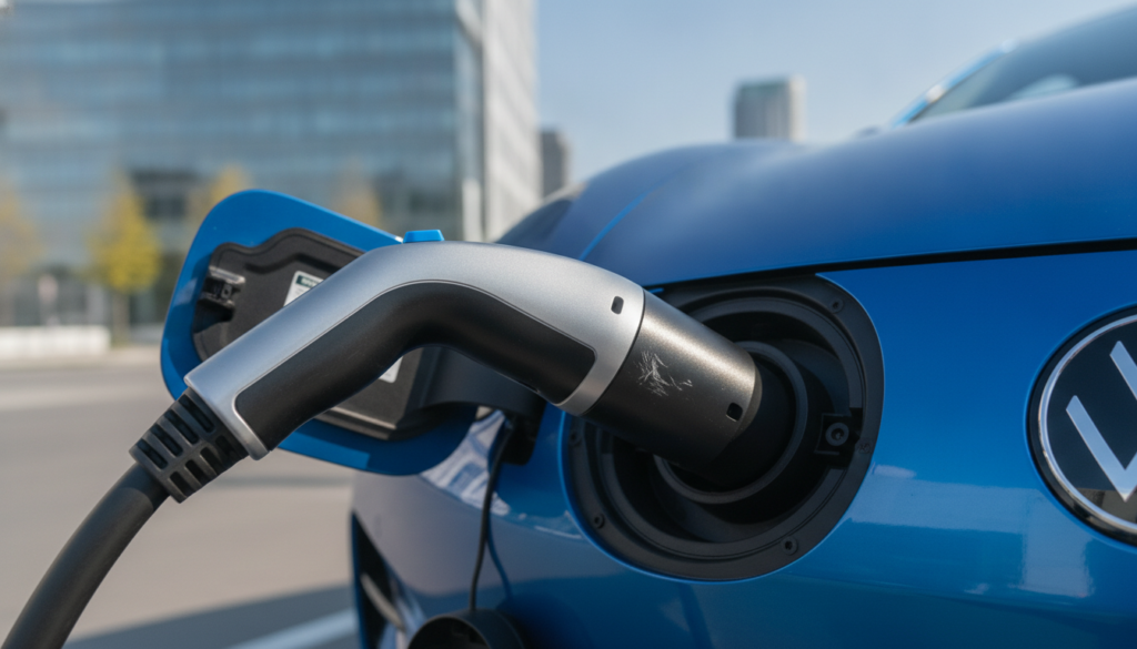 Ladestecker verriegelt nicht Elektroauto