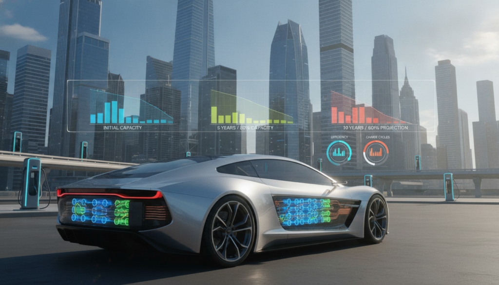 Lebensdauer moderner Elektroauto-Batterien