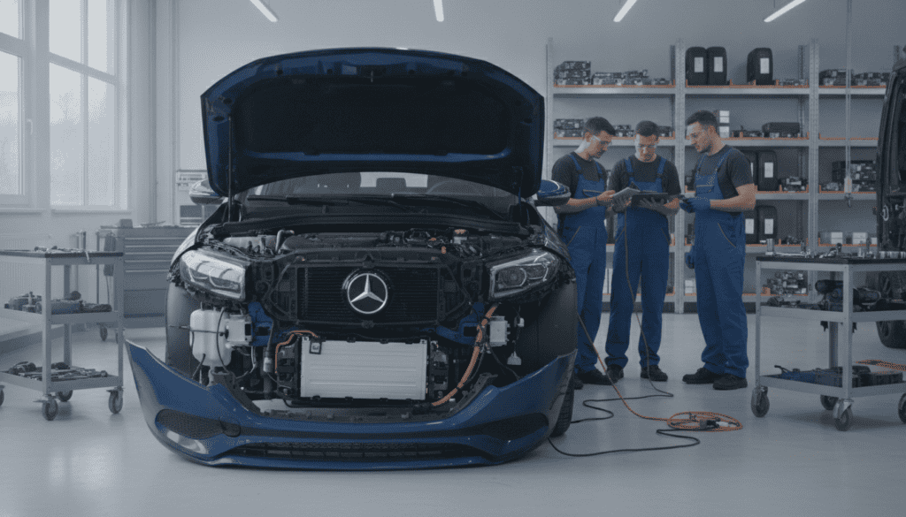 Mercedes EQA defekt verkaufen