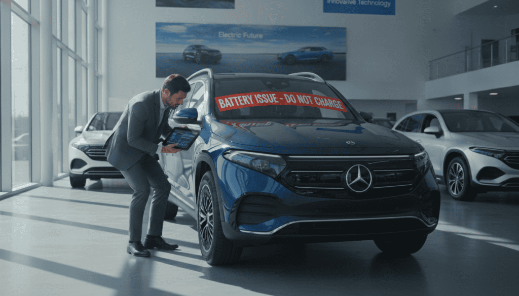 Mercedes EQB Batterieproblem verkaufen