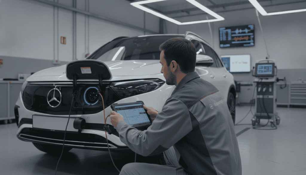 Mercedes EQB Ladeproblem verkaufen