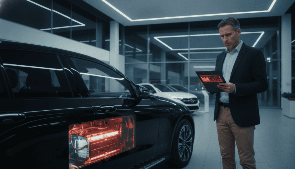 Mercedes EQC Batterieproblem verkaufen