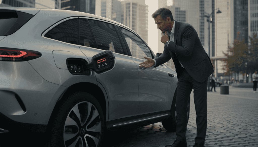 Mercedes EQC Ladeproblem verkaufen