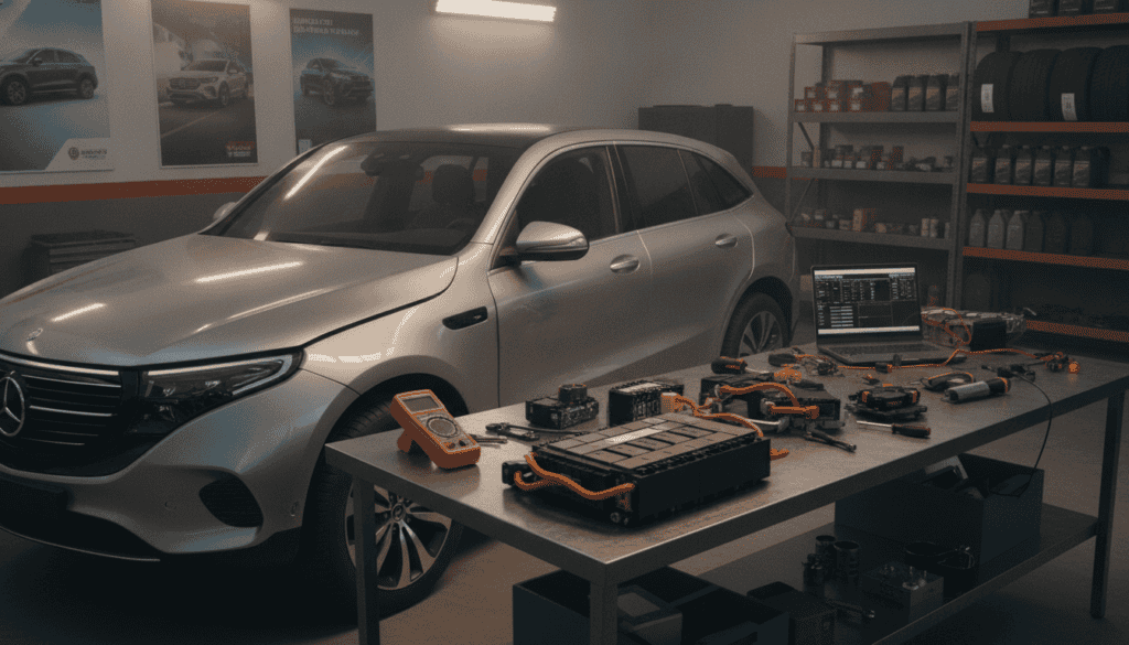 Mercedes EQC defekt verkaufen
