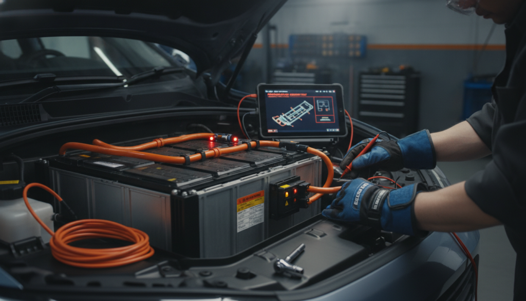 Precharge Fehler Elektroauto Batterie