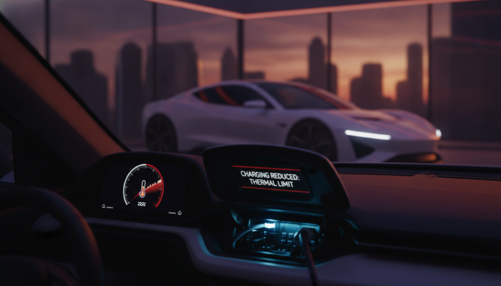Reduzierte Ladeleistung bei Wärme im Elektroauto