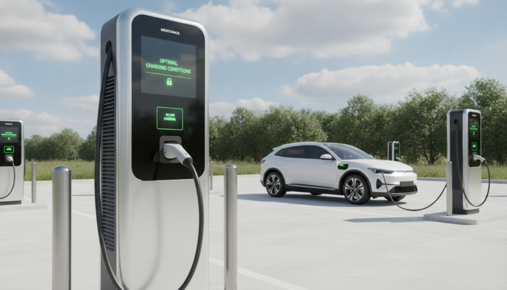 Sichere Ladebedingungen für Elektrofahrzeuge