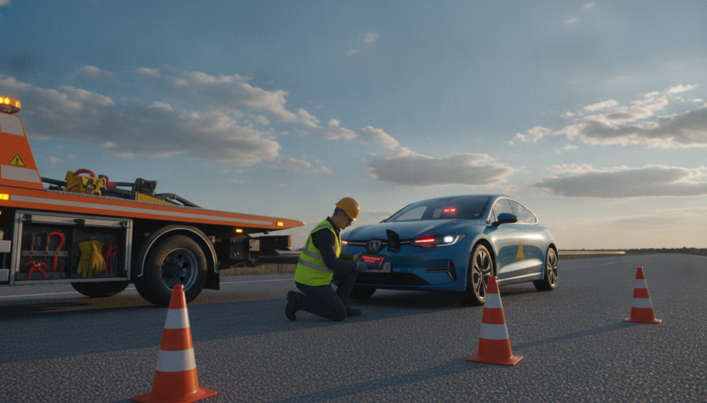 Sicheres Abschleppen bei Hochvoltfehler