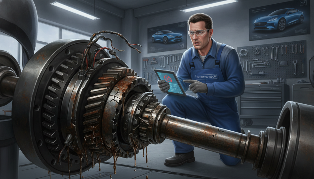 Symptome am Hinterachsantrieb