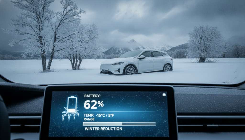 Temperatur und Batterie im Winter