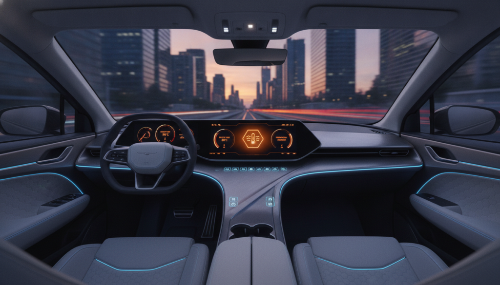 Thermomanagement System Warnung Elektroauto
