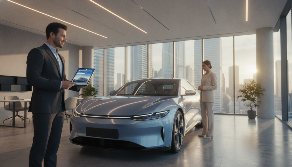 Unverbindliches Angebot für ein Elektroauto