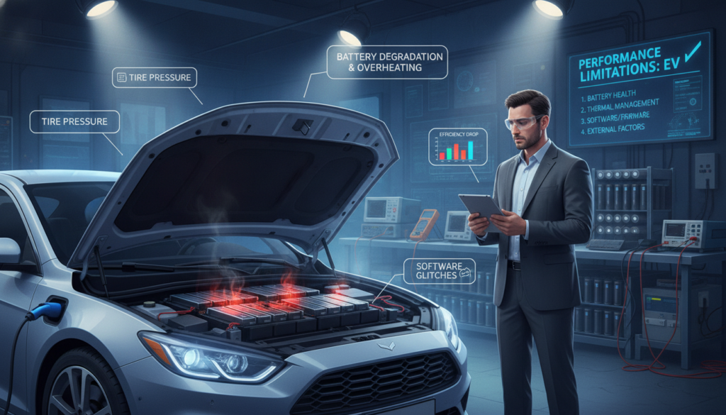 Ursachen begrenzte Leistung bei Elektrofahrzeugen